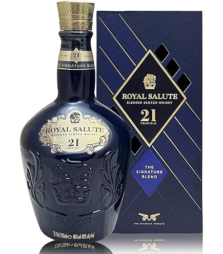 Amazon.co.jp: ロイヤルサルート 21年 ピーテッドブレンド (シーバス